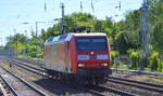 RBH Logistics GmbH, Gladbeck [D] mit  145 028-7   [NVR-Nummer: 91 80 6145 028-7 D-DB] am 15.05.20 Berlin Hirschgarten.