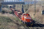 RBH 275 802-3 auf der Hamm-Osterfelder Strecke in Recklinghausen 28.2.2022