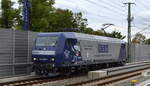 RBH Logistics GmbH, Gladbeck [D] mit  145 028-7  [NVR-Nummer: 91 80 6145 028-7 D-DB] am 14.09.22 Berlin Karow.