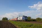 145 063-4 der RBH mit einem Güterzug in Mersch (13.05.2023) 