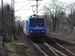 145 CL 204 der RBH bei Einfahrt in den Bahnhof Peine 