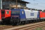 RBH 112 (143 638-5) sonnt sich am 10.07.2010 im Bahnhof Angermnde