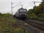 RBH 143 186-5 mit Schwesterlok in Oberkassel am 23.10.10