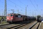 RBH 151 144-3 mit einem Kesselzug am 28.09.2013 in Rheine.