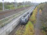 Am 01.11.2013 kamen RBH 111 (143 911)und RBH 101 (143 874)mit einem Kesselzug aus dem Gbf Stendal und fuhr hier in Richtung Hannover.