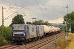 143 186-5 RBH 105 + 143 079-2 RBH 120 bei Staffelstein am 06.08.2012.