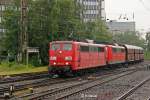 RBH 151 144-3 mit einem Kohlezug am 23.05.2014 in Düsseldorf Rath.