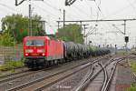 RBH 143 074-3 mit einem Kesselzug am 27.05.2014 in Hannover Linden Fischerhof.