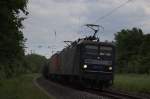 Während das Wetter langsam nachgab, konnte 143 571 zusammen mit dem Neuzugang aus Cottbus (143 567) mit dem rund 10 Stunden verspäteten Kesselzug aus Neustadt an der Donau aufgenommen