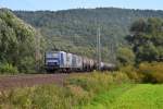 143 950 (RBH 122) + 143 143 (RBH 143) mit einem Kesselzug am 05.10.2015 bei Freden(Leine)