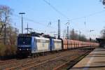 RBH 266 (151 084) + RBH 265 (151 024) am 27.02.2016 in Hilden