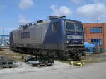 Neben dem Seehafen trifft man auch die RBH am Rostocker Hbf.So fotografierte ich,am 23.März 2014,die RBH Lady 122 dort.