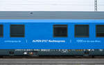 Premiere: Das NEUE Design des Alpen-Sylt Nachtexpress (RDC Deutschland, NEx 1310/89349) aus Westerland/Sylt nach Salzburg/Radolfzell am Bodensee am 16.