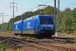 RDC 101 027-1 mit 101 031-3 (kalt) am 05. September 2024 bei der Durchfahrt bei Diedersdorf auf den südlichen Berliner Aussenring.
