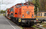 Redler-Service; Lok 9 (98 80 3202 500-5 D-RAILS) // Frankfurt (Main) Stadion) // 25.