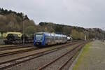 vlexx 622 431 erreicht seinen Endbahnhof Baumholder.