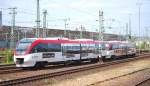 Regiobahn S28 bei der Ausfahrt aus dem Dsseldorfer Hbf am 26.8.2009