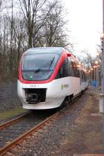 VT 1006 der Regiobahn auf dem Abstellplatz in Kaarst am 20.3.2010