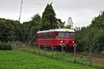 RSE Express: Rhein-Sieg-Eisenbahn MAN Vt23 am 9.9.2011 bei Ptzchen-Bechlinghoven.