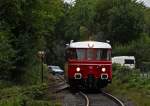 RSE Express: Rhein-Sieg-Eisenbahn MAN Vt23 am 8.9.2011 auf der Strecke Beuel-Ptzchen-Hangelar.