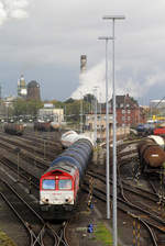 RheinCargo DE 671 // Güterbahnhof Köln-Godorf Hafen // 10.