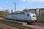 RheinCargo Bombardier Traxx 187 074-0 am 30.03.19 in Frankfurt Höchst Bhf