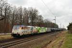 Am 14.03.21 war Rheincargo mit einem Kesselwagenzug vom Tanklager Stendell nach Ulm unterwegs.