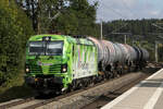 RheinCargo 9180 6192 034-7 D-RHC mit Kesselwagen bei Paindorf, 24.09.2021