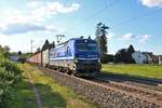 RTB Cargo 193 792 mit Containerzug am 12.05.19 bei Hanau West