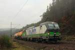 193 832 Rurtalbahn bei Steinbach im Frankenwald am 03.12.2015.