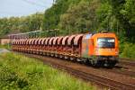 RTS 1216 901 mit einem Blockzug Richtung Sden - 07/06/2013