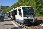 RegioSprinter der Rurtalbahn im Bf Heimbach - 24.09.2011