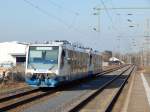 Am 17.2 standen 2 Rurtalbahn RegioSprinter in Grevenbroich auf Gleis 5 und fuhren später nach Mönchengladbach.