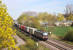 193 568 mit dem DGS****(?) (Köln Eifeltor-Novara Boschetto) in Hecklingen (06.04.23)