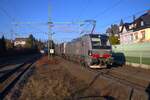 SBB Cargo International Siemens Vectron 6193 459-5 mit KLV Zug in Butzbach Bahnhof am 11.01.25 