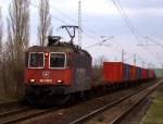 SBB- Cargo 421 379-9 in Teutschenthal Ost.