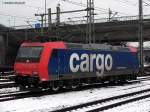 482 030-3 war abgestellt am 28.01.14 beim bhf hh-harburg