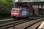 482 034-6 fuhr solo am 11.04.14 durch hh-harburg