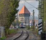 Seehas und Rheintorturm. Konstanz im April 2012.