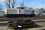 V150.03 [92 80 1293 509-6 D-SGL] der SGL - Schienen Güter Logistik am 15.02.2020 in Lindau