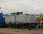 SGL V 60.12 (98 80 3345 384-2 D-SGL) am 30.04.2016 beim Eisenbahnfrühling in den Geraer Eisenbahnwelten.