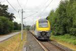 SNCB 08521 auf dem groen Test-ring in Wegberg-Wildenrath am 1.7.2012 