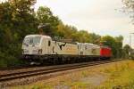 193 970-1 PCW + 247 901-2 + 480 017-9 bei Michelau am 18.09.2014.