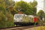 193 970-1 PCW + 247 901-2 + 480 017-9 bei Michelau am 18.09.2014.