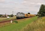 232 105 (STRABAG) fuhr am 03.08.20 von Marktredwitz über Weida-Saalfeld nach Naumburg.