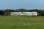 STB VT xxx  + VT xxx als, STB 94151 von Erfurt Hbf nach Arnstadt Hbf, am 29.07.2017 bei Apfelstädt.