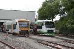 Anlsslich des 130-jhrigen bestehens der Strecke St.Egidien-Stollberg(Sachs.),gab es auf dem Bahnhof Stollberg ein Bahnhofsfest.Die  Ehre gaben sich u.a.