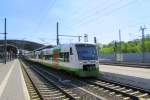 STB VT 118 + VT 106 + VT 122 + VT 104 als STB 82975 und EB 82793 nach Meiningen und Ilmenau, in Erfurt Hbf. Zugteilung erfolgt in Plaue(Thr); 22.05.2010