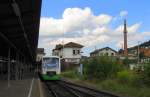 STB VT 120 (650 520-9 D-STB) als STB 82978 nach Erfurt Hbf, im Bf Meiningen; 04.09.2010