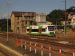 STB VT 123 (650 523-5 D-STB) im Bw der Sd-Thringen-Bahn in Meiningen; 04.09.2010